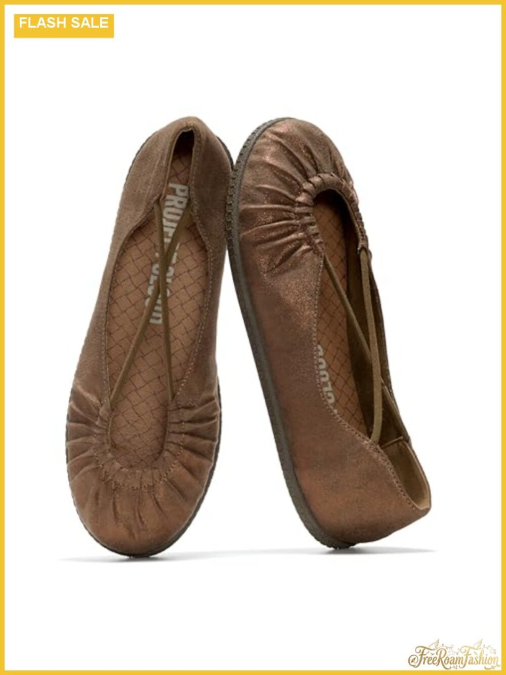 MicroSuede Ballet Flats Memory Foam Slip On Comfort Womens Shoes
